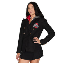 Load image into Gallery viewer, Ohio State OSU Buckeyes Hooded Blazer Jacket