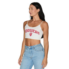 Load image into Gallery viewer, Indiana Hoosiers White Spaghetti Tank