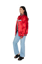 Load image into Gallery viewer, University of Arizona Satin Letterman Bomber Jacket
