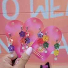 Load image into Gallery viewer, Colorful Dainty Daisies Earrings