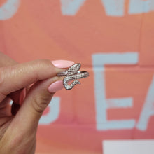 Load image into Gallery viewer, Textured Snake Titanium Ring