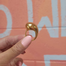 Load image into Gallery viewer, Large Drop Titanium Ring