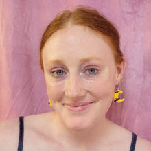 Load image into Gallery viewer, Spooky Moon Charm Earring