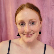 Load image into Gallery viewer, Glass Beaded Bubbling Cauldron Earrings