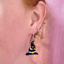 Load image into Gallery viewer, Spooky Witch Charm Earring