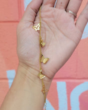 Load image into Gallery viewer, Delicate Butterflies Titanium Bracelet