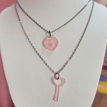 Load image into Gallery viewer, Key to My Heart - Friendship Necklaces Pair