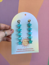 Load image into Gallery viewer, Glimmering Statement Star Earrings