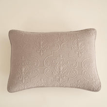 Load image into Gallery viewer, DaDa Bedding Neutral Taupe Beige Sandy Elegant Matelasse Cotton Quilted Bedspread Set (JHW-585)
