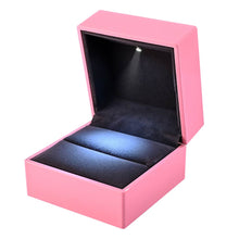Load image into Gallery viewer, Yescom Engagement Ring Box with Light