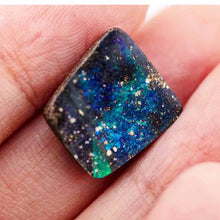 Load image into Gallery viewer, Square Natural Australian Boulder Opal Loose Gemstone 7.86ct