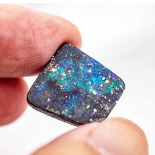 Load image into Gallery viewer, Square Natural Australian Boulder Opal Loose Gemstone 7.86ct