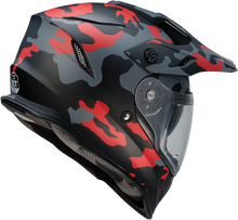 Load image into Gallery viewer, Z1R, Z1R Range Helmet - Camo Red, Small (Part #0140-0094) | Versatile Motorcycle Helmet with Sun Visor and Removable Lining
