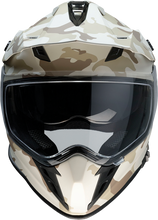 Load image into Gallery viewer, Z1R, Z1R Range Helmet - Camo Desert, 2XL by Z1R with Polycarbonate Shields and Drop Down Sun Visor