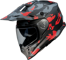 Load image into Gallery viewer, Z1R, Z1R Range Helmet - Camo Red, Small (Part #0140-0094) | Versatile Motorcycle Helmet with Sun Visor and Removable Lining