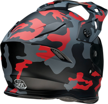 Load image into Gallery viewer, Z1R, Z1R Range Helmet - Camo Red, Small (Part #0140-0094) | Versatile Motorcycle Helmet with Sun Visor and Removable Lining
