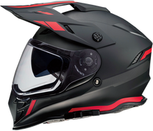 Load image into Gallery viewer, Z1R, Z1R Range Helmet Uptake Black/Red 2XL - Versatile Motorcycle Helmet with Drop-Down Sun Visor and Removable Lining