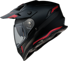 Load image into Gallery viewer, Z1R, Z1R Range Helmet - Uptake Black/Red XL (Part #0140-0017) - Versatile Motorcycle Helmet with Drop-Down Sun Visor
