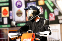Load image into Gallery viewer, Z1R, Z1R Range Helmet - Uptake Black/White XL (Part No. 0140-0011) by Z1R