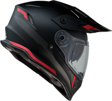 Load image into Gallery viewer, Z1R, Z1R Range Helmet Uptake Black/Red 2XL - Versatile Motorcycle Helmet with Drop-Down Sun Visor and Removable Lining