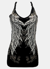 Load image into Gallery viewer, Women’s BLACK Stunning Twist Halter Top