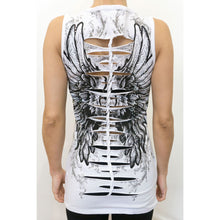 Load image into Gallery viewer, 2278 Women's Angel Wings White V Neck Top