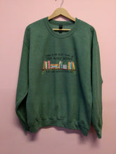 Load image into Gallery viewer, Too Many Books Crewneck and Shirt