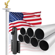 Load image into Gallery viewer, Yescom Bravery MEGA Flagpole with Dock Mount, Light &amp; Regal Eagle Topper