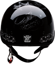 Load image into Gallery viewer, Z1R, Z1R Vagrant Helmet FTW in Black/Gray, Medium (Part No. 0103-1320)