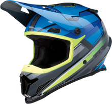 Load image into Gallery viewer, Z1R, Z1R Rise Helmet MC - Blue/Hi-Viz, Medium (Part #0110-7194) by Z1R