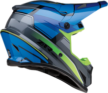 Load image into Gallery viewer, Z1R, Z1R Rise Motorcycle Helmet - Blue/Hi-Viz, 2XL, Part Number 0110-7197