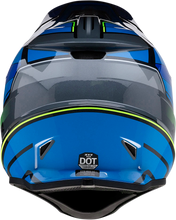 Load image into Gallery viewer, Z1R, Z1R Rise Helmet MC - Blue/Hi-Viz Large - Part Number 0110-7195