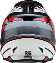 Load image into Gallery viewer, Z1R, Z1R Rise Motorcycle Helmet - Red and Gray, Size 2XL (Part No. 0110-7213)
