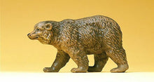 Load image into Gallery viewer, Preiser 47516 1/25 Scale Wild Animal Figures Brown Bear Walking