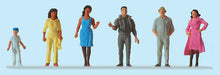 Load image into Gallery viewer, Preiser 14045 HO Scale Pedestrians -- Passers-By pkg(6)