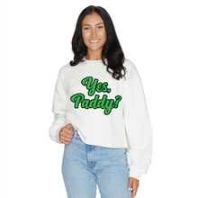 Load image into Gallery viewer, Yes, Paddy? White Crewneck Sweatshirt