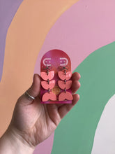 Load image into Gallery viewer, Spring Pastel Petal Earrings