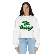 Load image into Gallery viewer, Yes, Paddy? White Crewneck Sweatshirt