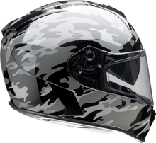 Load image into Gallery viewer, Z1R, Z1R Warrant Helmet - Camo Black/Gray, XS | Polycarbonate Shell, Drop-Down Sun Visor &amp; Moisture-Wicking Liner