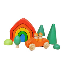 Load image into Gallery viewer, 8 Pcs Wooden Trees Toy Set