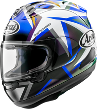 Load image into Gallery viewer, ARAI HELMETS, ARAI Helmets Corsair-X Vinales-5 XL Motorcycle Helmet with Advanced Ventilation and Secure Shield System