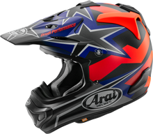 Load image into Gallery viewer, ARAI HELMETS, Arai Helmets VX-Pro4 Stars &amp; Stripes Black Frost Medium – Advanced Off-Road Motorcycle Helmet