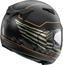 Load image into Gallery viewer, ARAI HELMETS, ARAI HELMETS Signet-X US Flag Black Frost Helmet - Narrow Fit with VAS Shield System