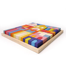 Load image into Gallery viewer, **Pre-order (Ships in 2-3 Weeks)**62 Pcs STAINED Large Castle Building Blocks Set