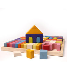 Load image into Gallery viewer, **Pre-order (Ships in 2-3 Weeks)**62 Pcs STAINED Large Castle Building Blocks Set
