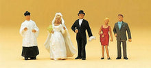 Load image into Gallery viewer, Preiser 14058 HO Scale Wedding Participants -- Catholic