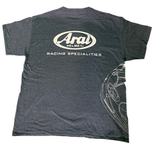 Load image into Gallery viewer, ARAI HELMETS, ARAI HELMETS Arai Helmet T-Shirt - Dark Heather Gray, Large (Part #121565)