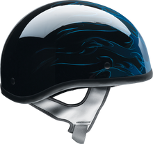 Load image into Gallery viewer, Z1R, Z1R CC Beanie Helmet - Hellfire Blue - Large by Z1R, Part Number 0103-1334
