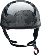 Load image into Gallery viewer, Z1R, Z1R CC Beanie Helmet - Hellfire Gray, XS - Injection-Molded Polycarbonate Shell, D-Ring Closure System