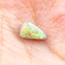 Load image into Gallery viewer, Triangle Natural Australian Black Opal Loose Gemstone 1.26 ct